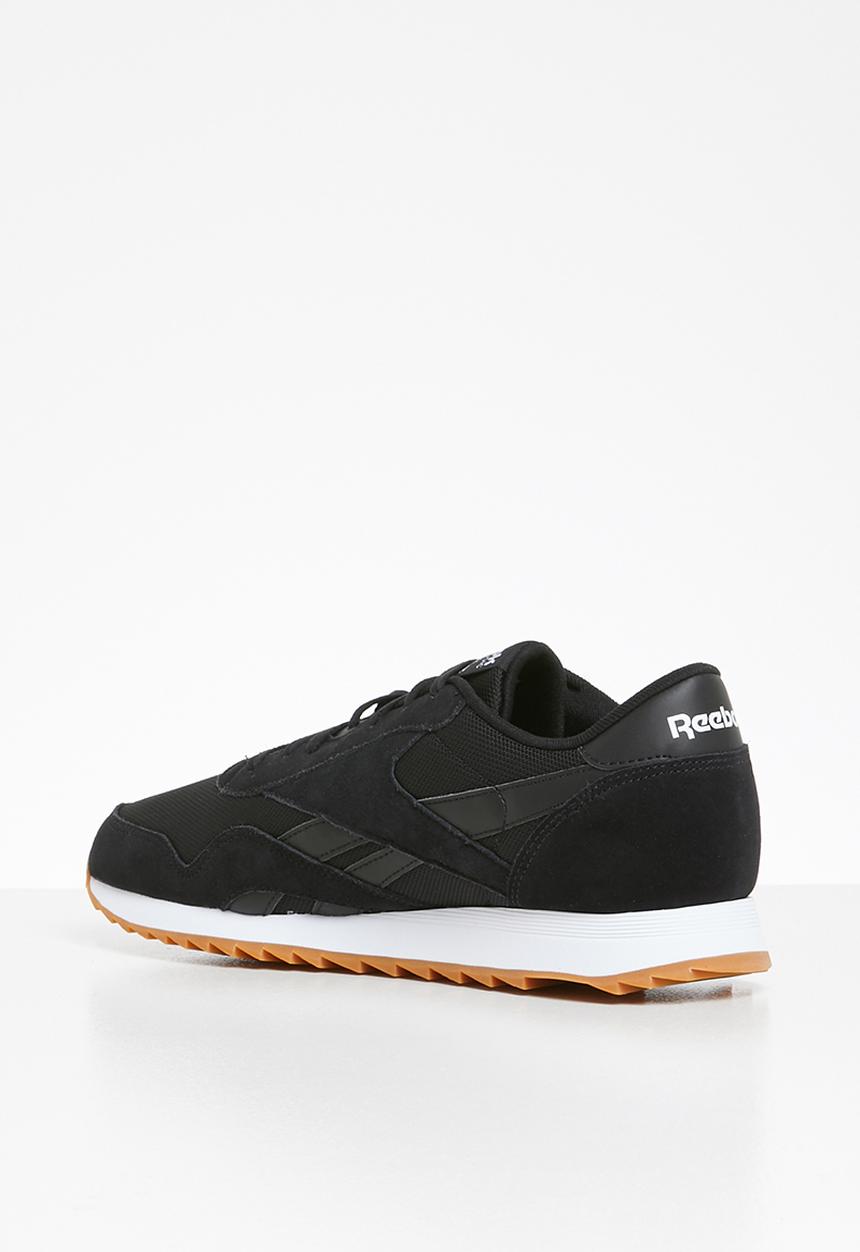 Reebok Classic - Classic Nylon Ripple - black / white