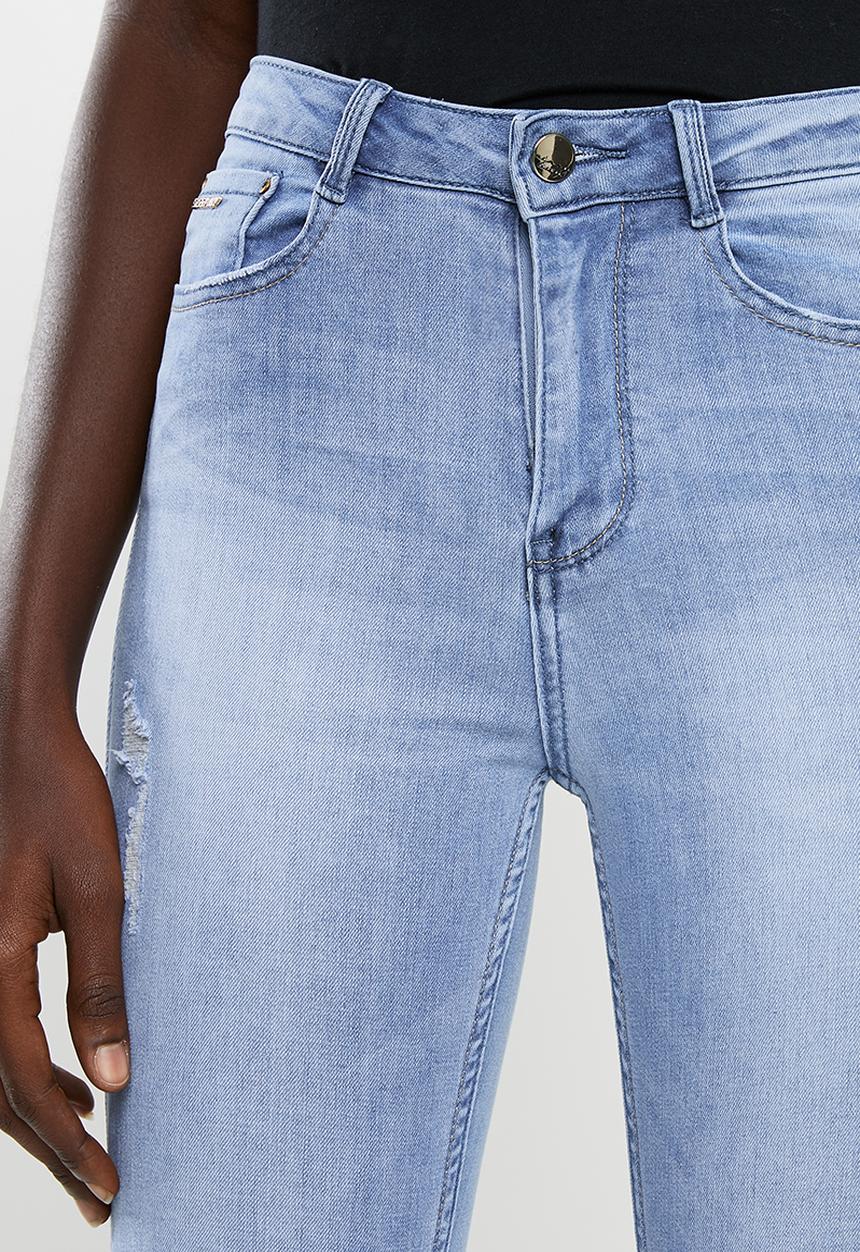 SISSY BOY - Wild card ryder skinny with rips - blue