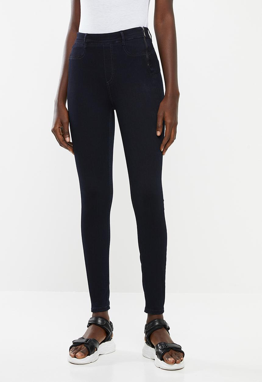 SISSY BOY - Franke high rise shaper jegging - navy