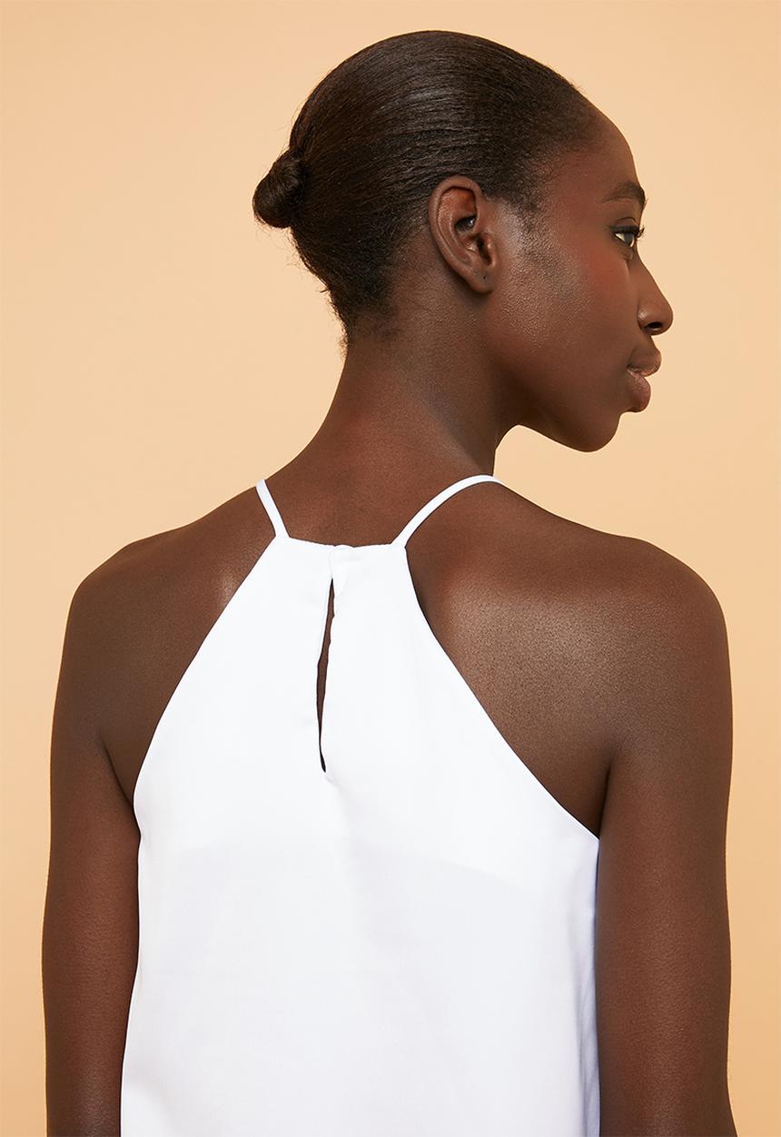 Superbalist - Halter cami - white
