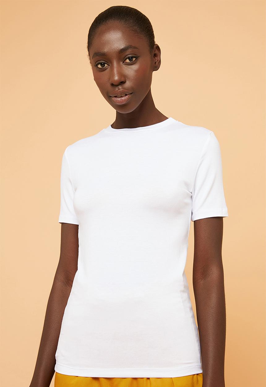 Superbalist - Soft fitted tee - white