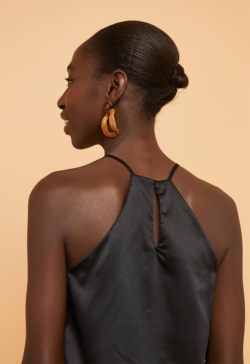 Superbalist - Halter cami - black