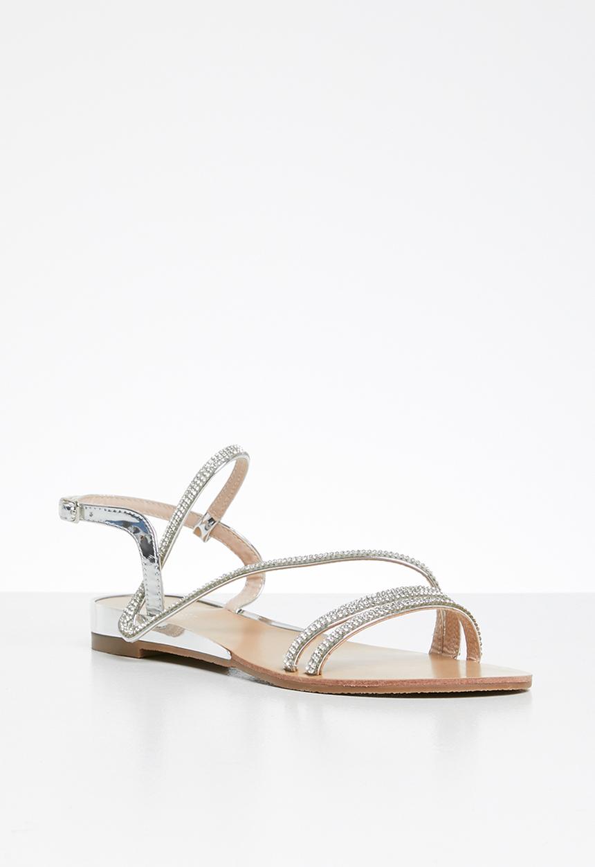 Superbalist - Samantha glitzy sandal - silver