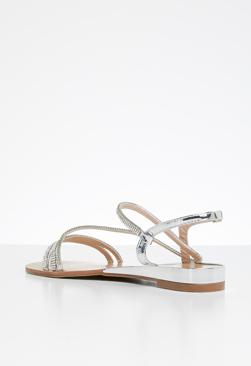 Superbalist - Samantha glitzy sandal - silver