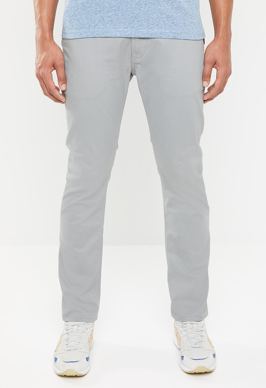 Superdry. - Straight leg chinos - grey