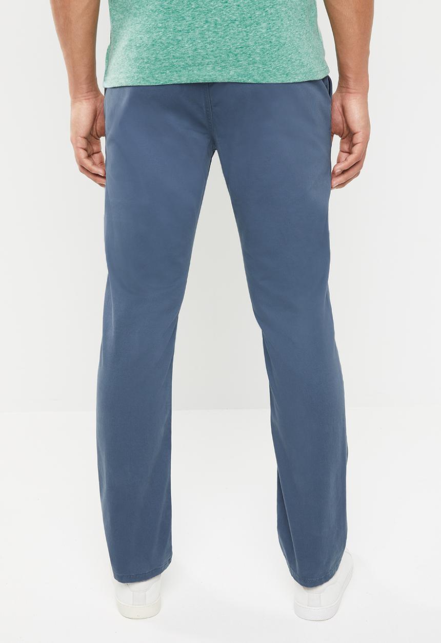 Superdry. - Straight leg chinos - blue