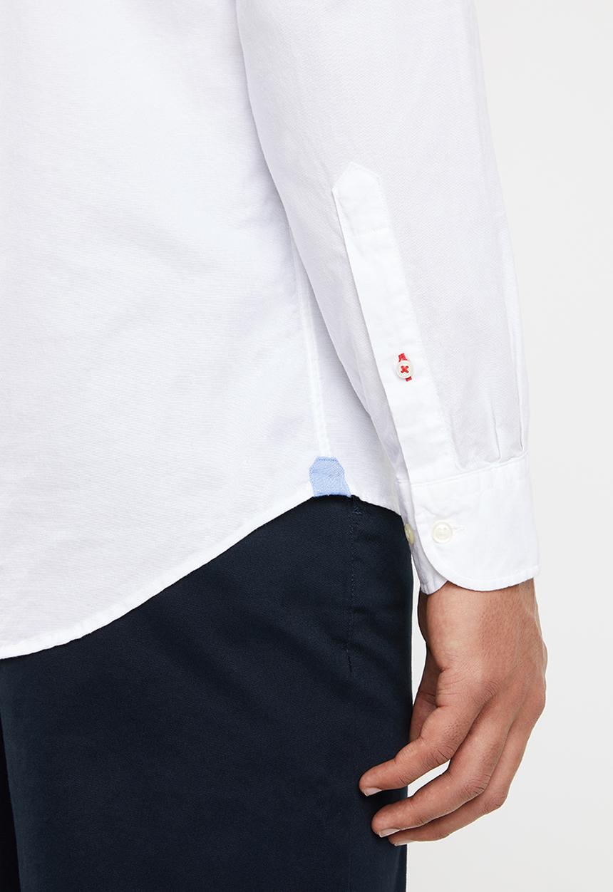 Tommy Hilfiger - Colourblock shirt - blue & white