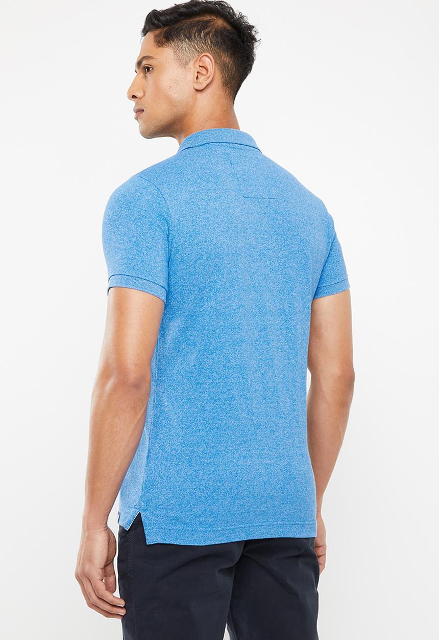 Superdry. - Classic pique polo - blue