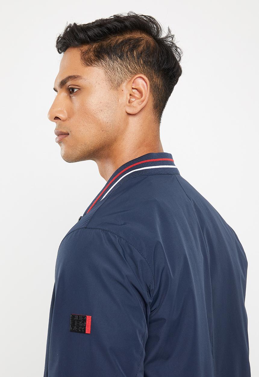 Superdry. - Compton bomber jacket - navy