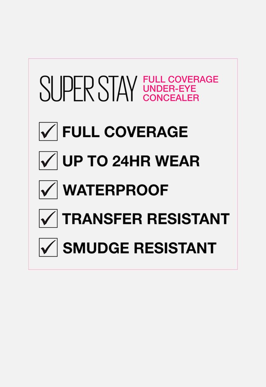 Maybelline - Superstay® Full Coverage Under Eye Concealer - Ivory