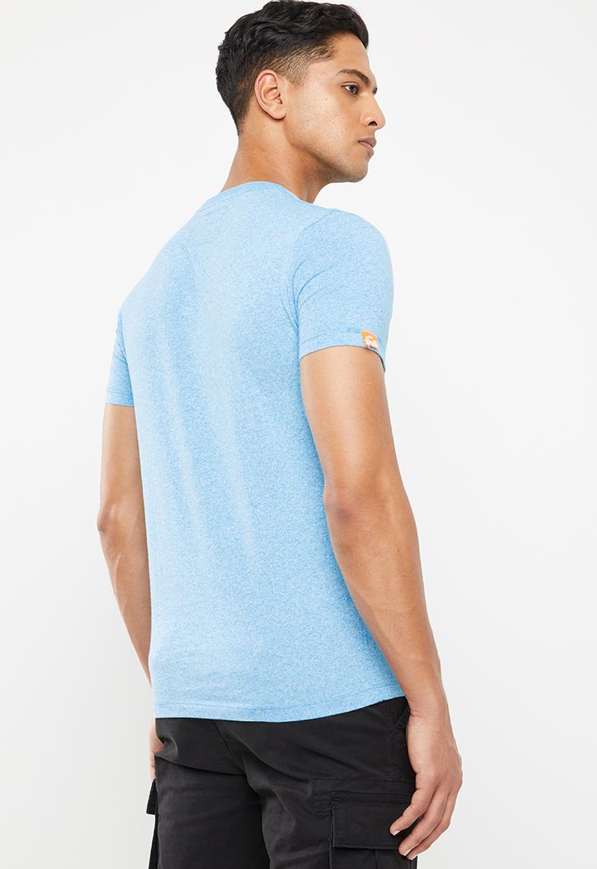 Superdry. - Ol fluro grit tee - blue