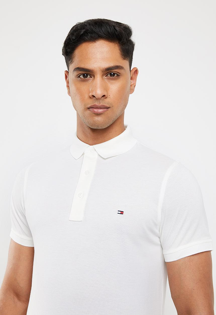 Tommy Hilfiger - Tommy Hilfiger polo - cream 