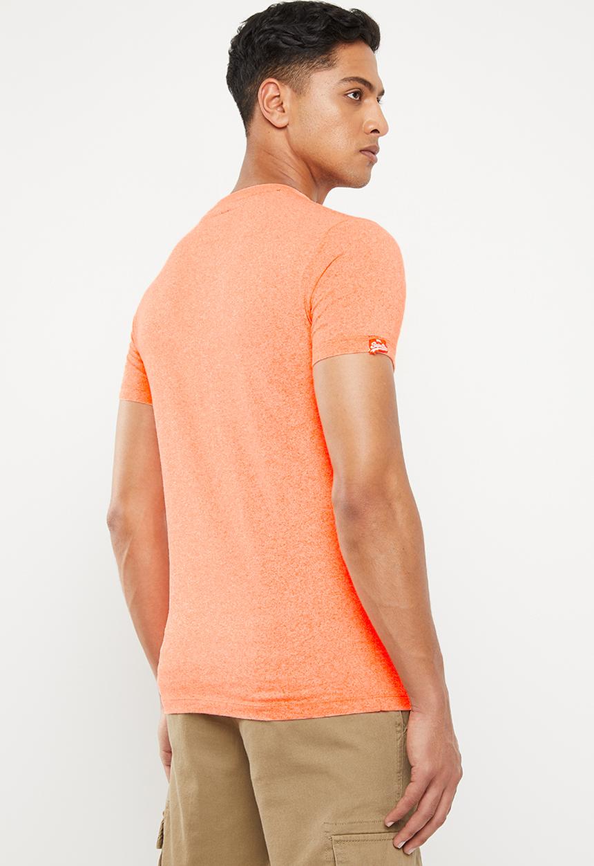 Superdry. - Ol fluro grit tee - orange