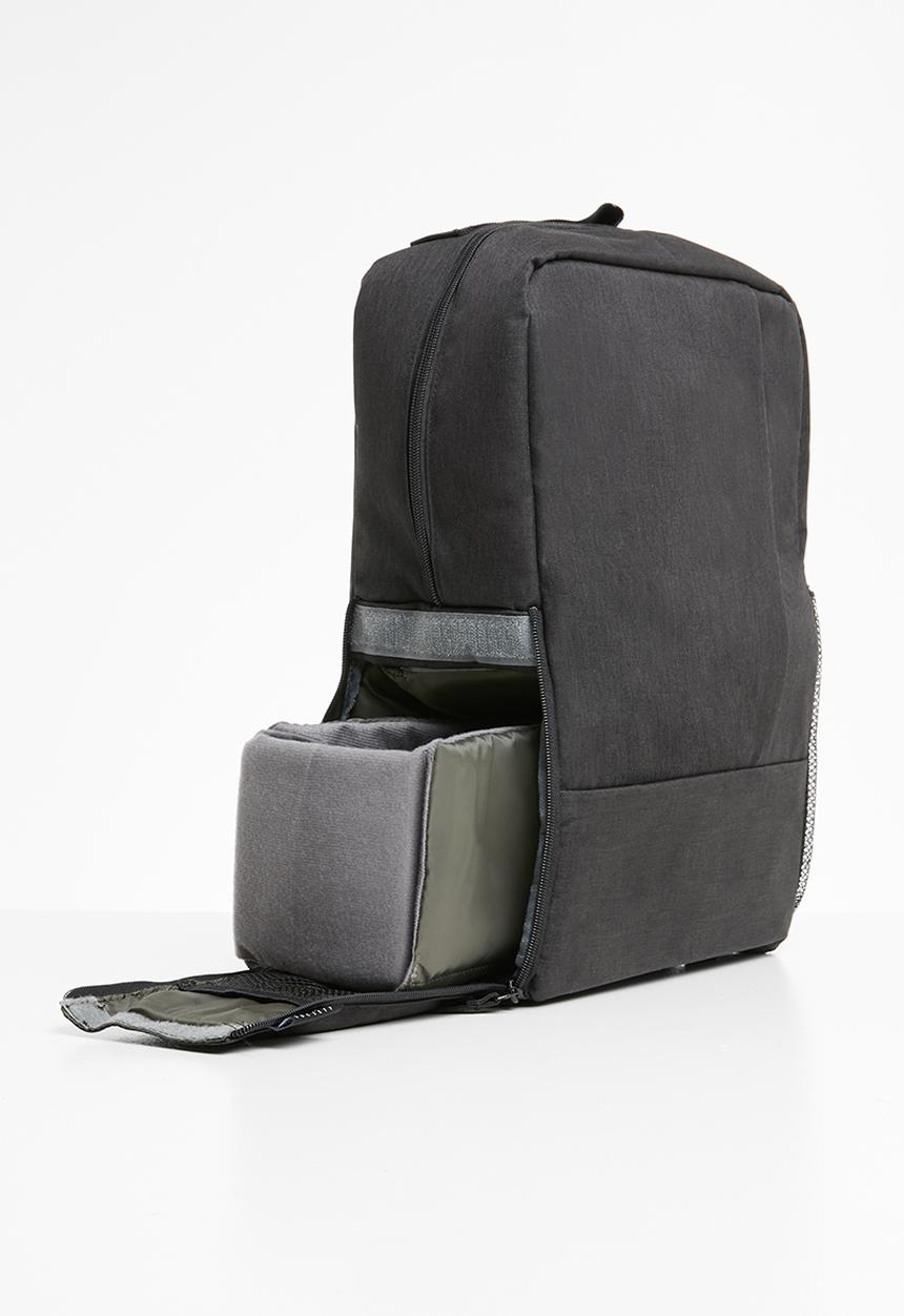 Escape Society - Outdoor camera backpack - charcoal 