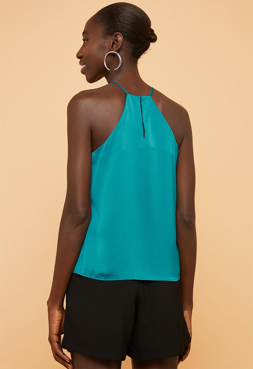 Superbalist -  Halter cami - blue