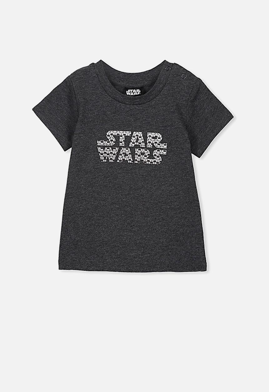 Cotton On - Jamie short sleeve star wars tee - black
