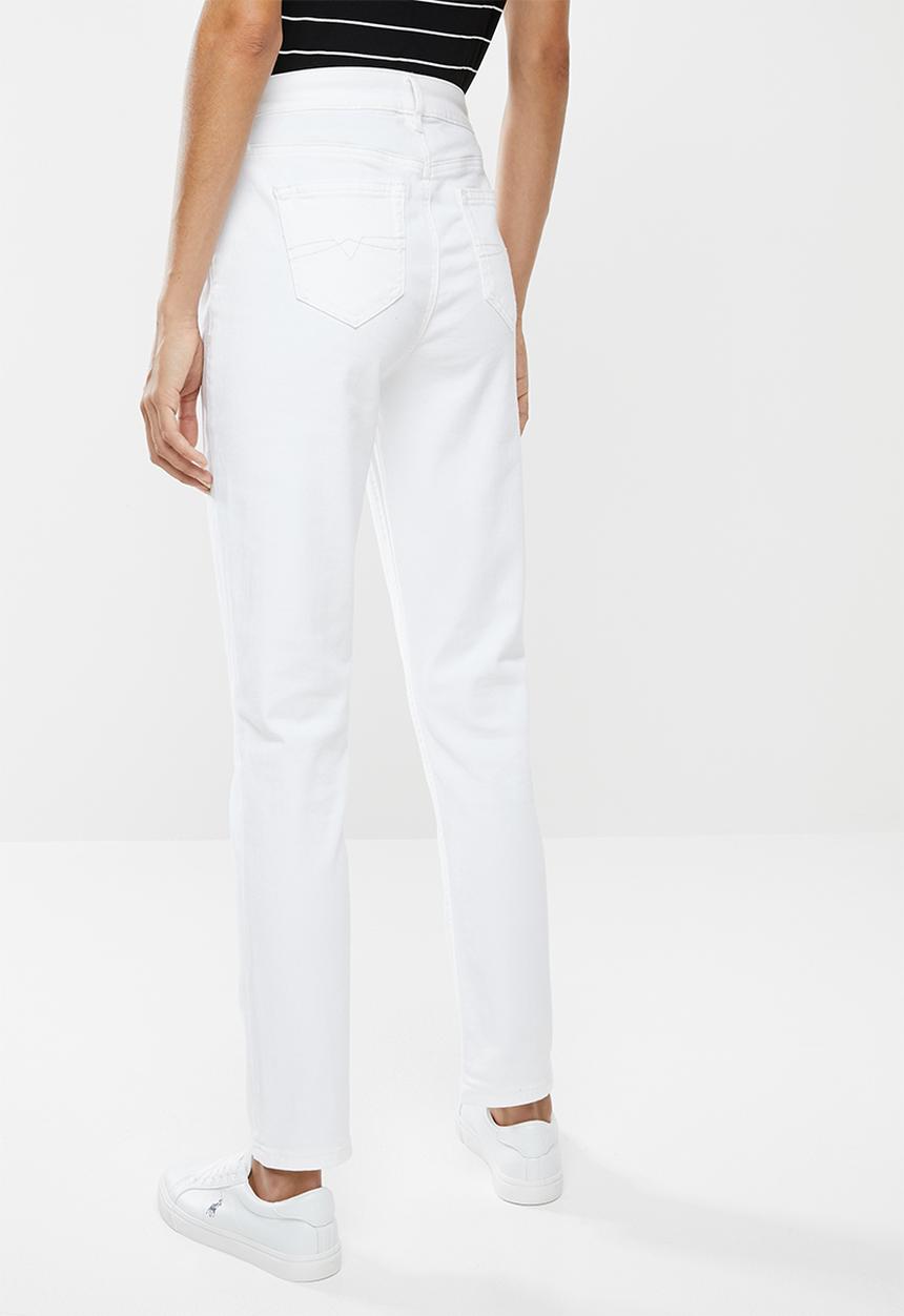 POLO - Stacey fashion jeans - white