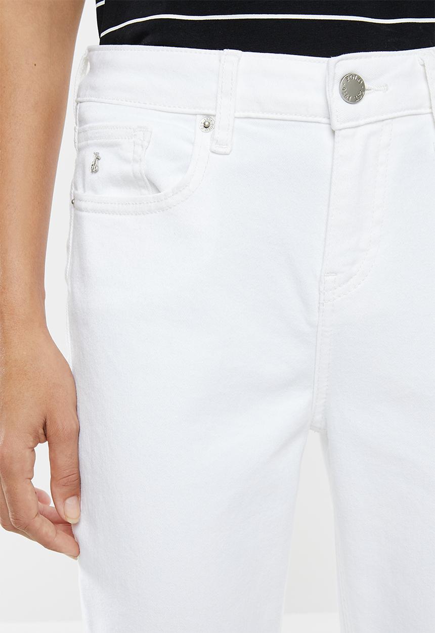 POLO - Stacey fashion jeans - white