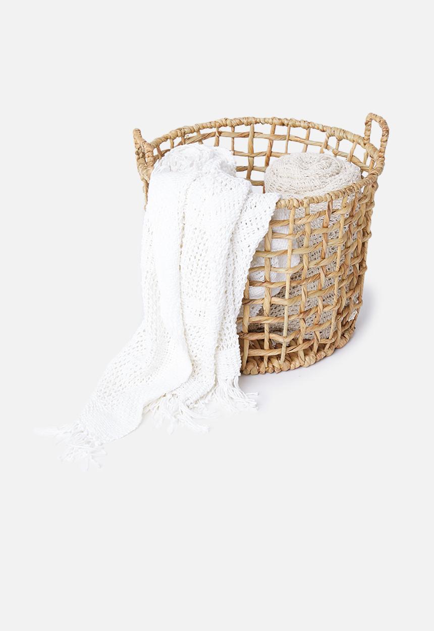 H&S - Water hyacinth basket - large