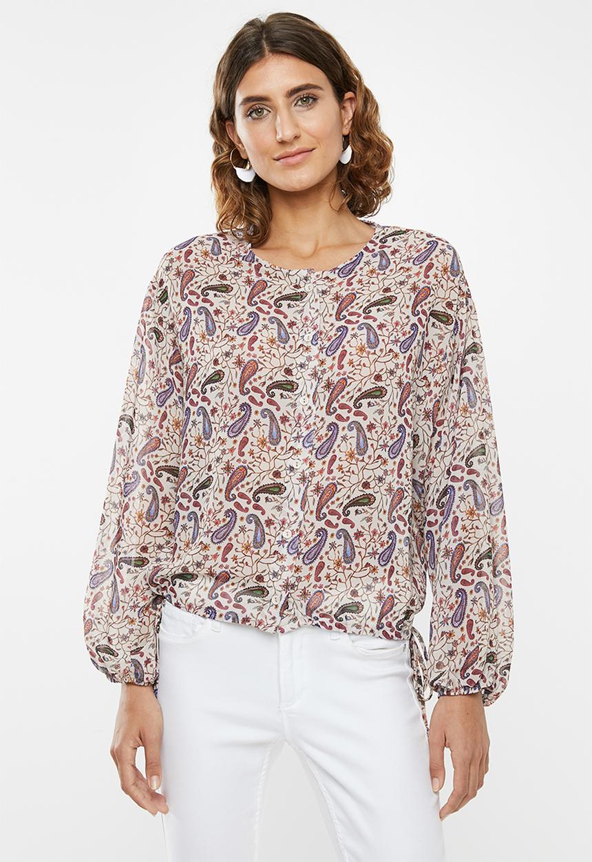 edit - Peasant blouse - multi