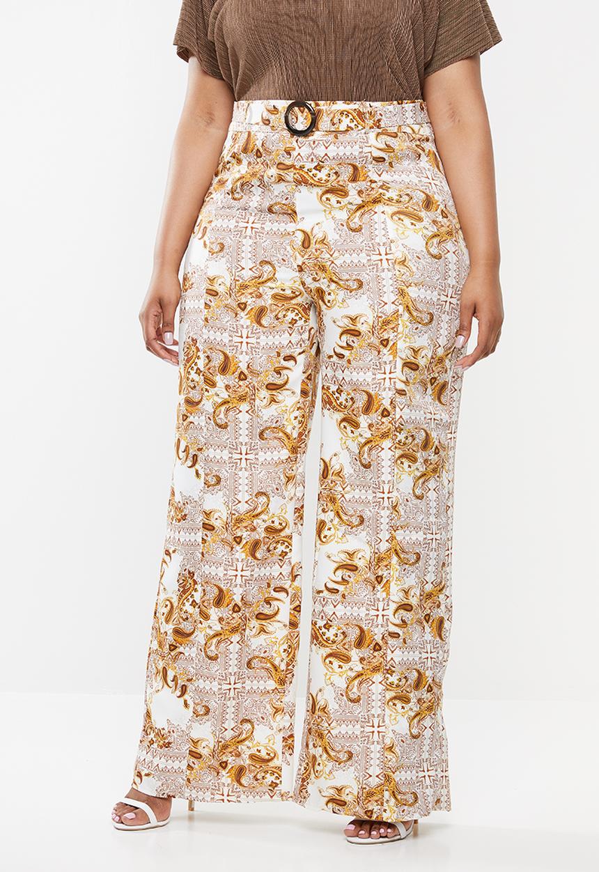 Missguided - Curve zimmerman palazzo pants - multi