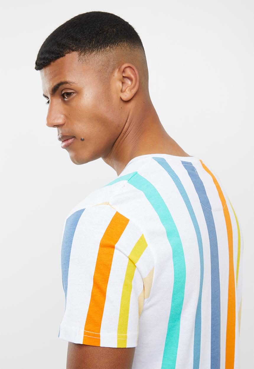 Brave Soul - Crome short sleeve tee - multi