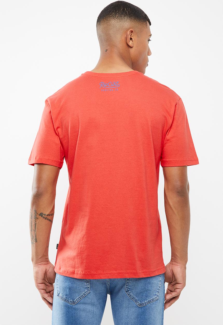 Rip Curl - Station short sleeve tee - red
