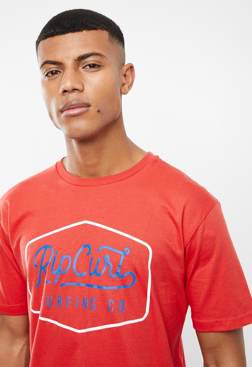 Rip Curl - Station short sleeve tee - red