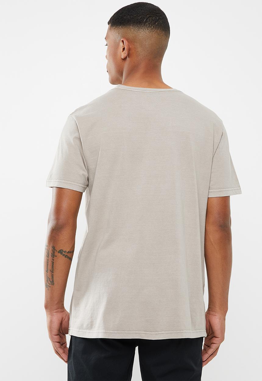 RVCA - Big pigment short sleeve - beige
