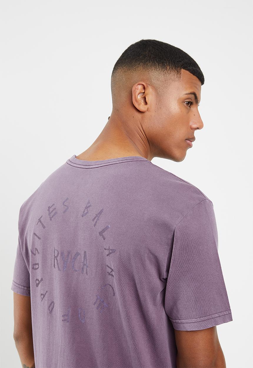 RVCA - Hortonsphere short sleeve tee - purple