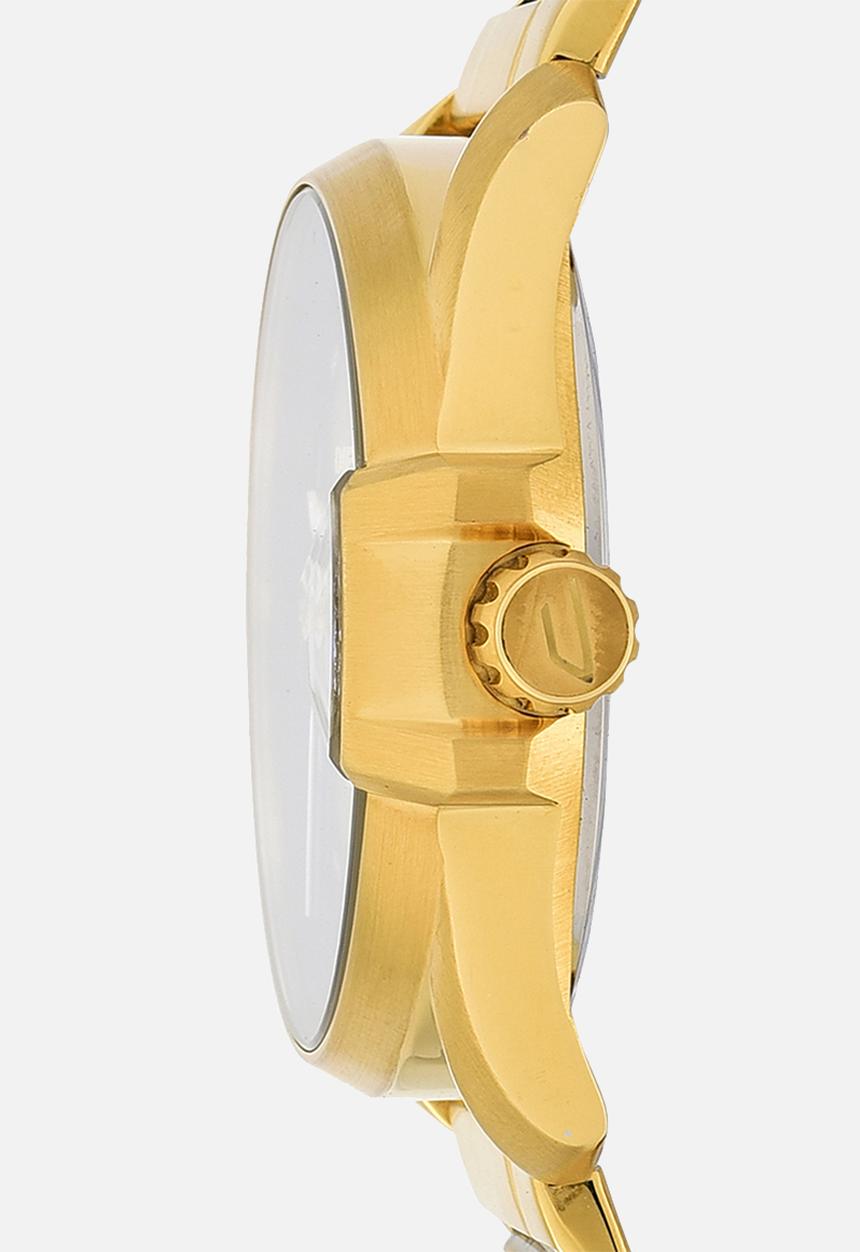 Diesel Men's Ms9 Gold Round Stainless Steel Watch - DZ1865