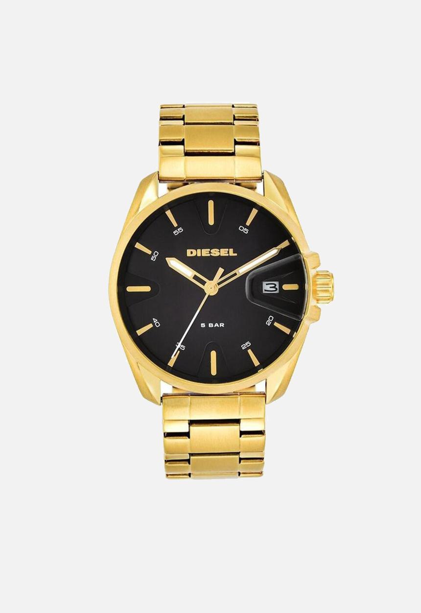 Diesel Men's Ms9 Gold Round Stainless Steel Watch - DZ1865