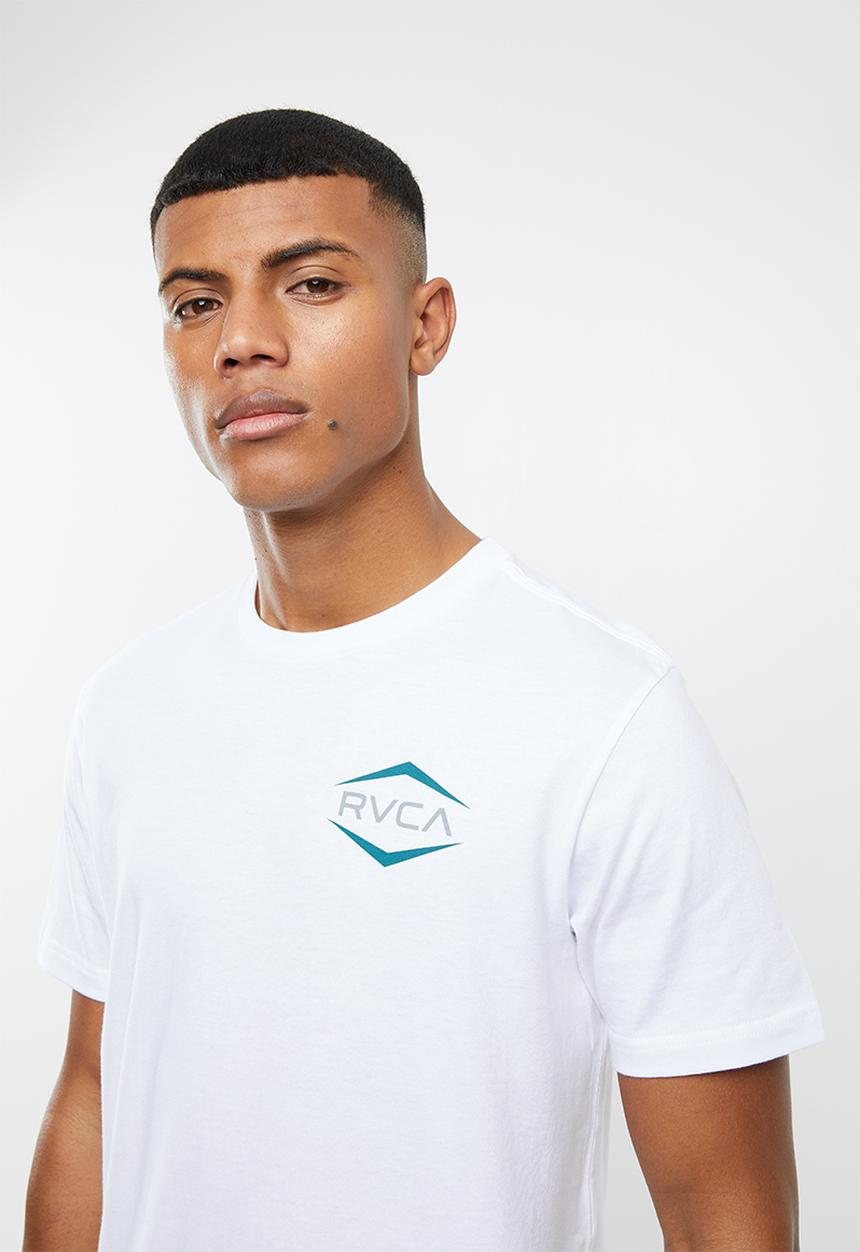 RVCA - Astro hex short sleeve tee - white 