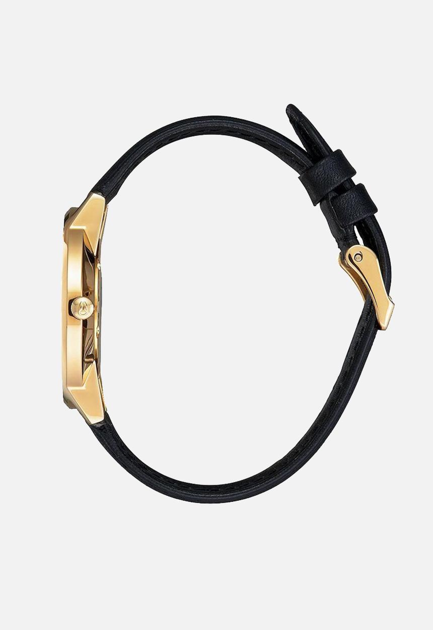 Nixon - The porter leather - gold & black