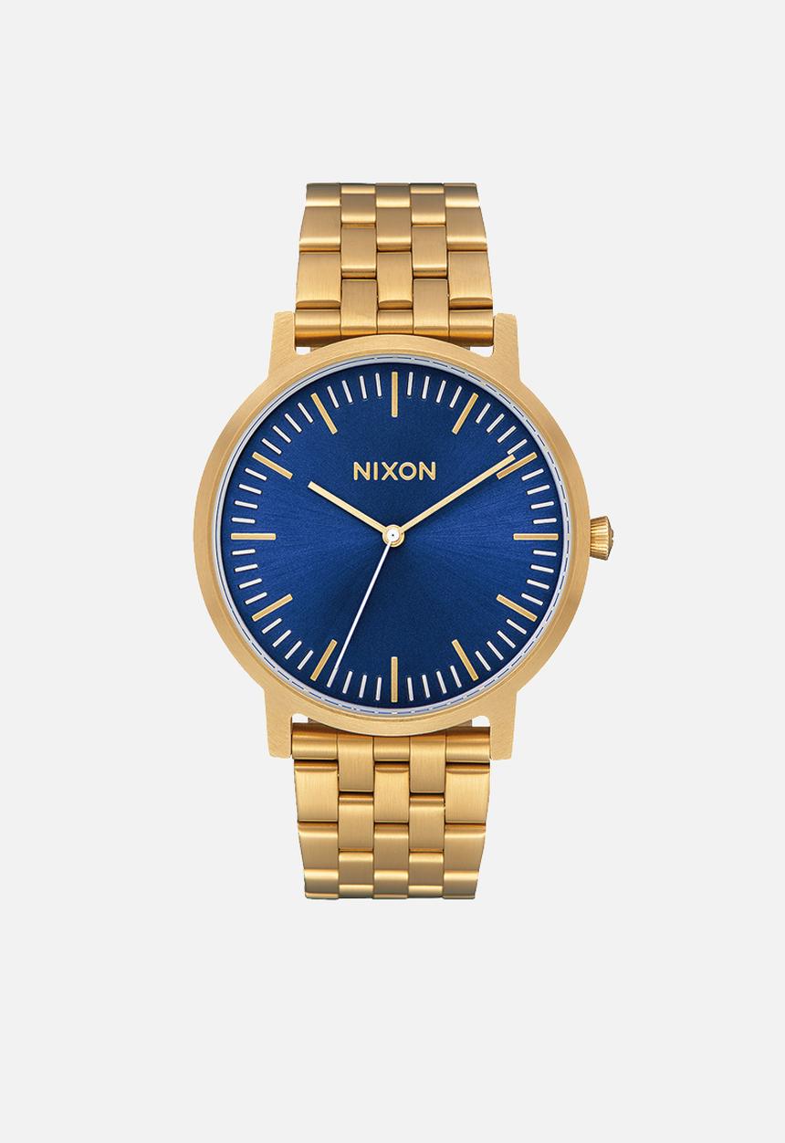 Nixon - The porter ss - gold & blue