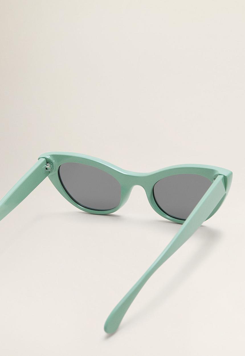 MANGO - Cat-eye sunglasses - green