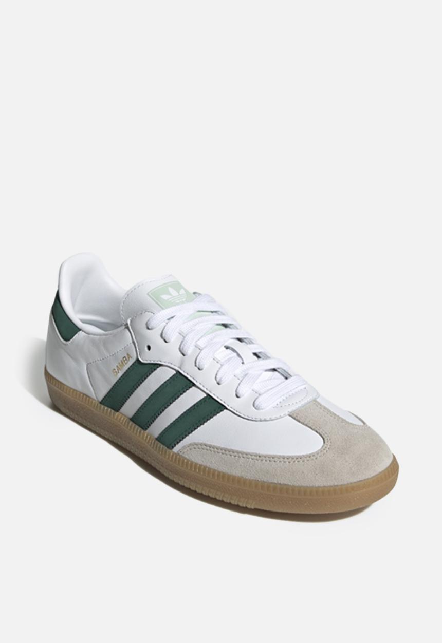 adidas Originals - Samba OG - white / collegiate green / vapour green
