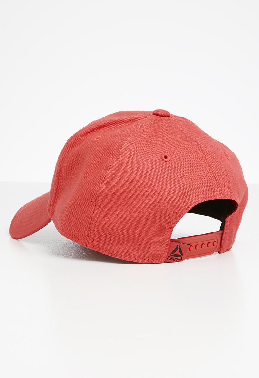 Reebok - Active enhanced baseball cap - red