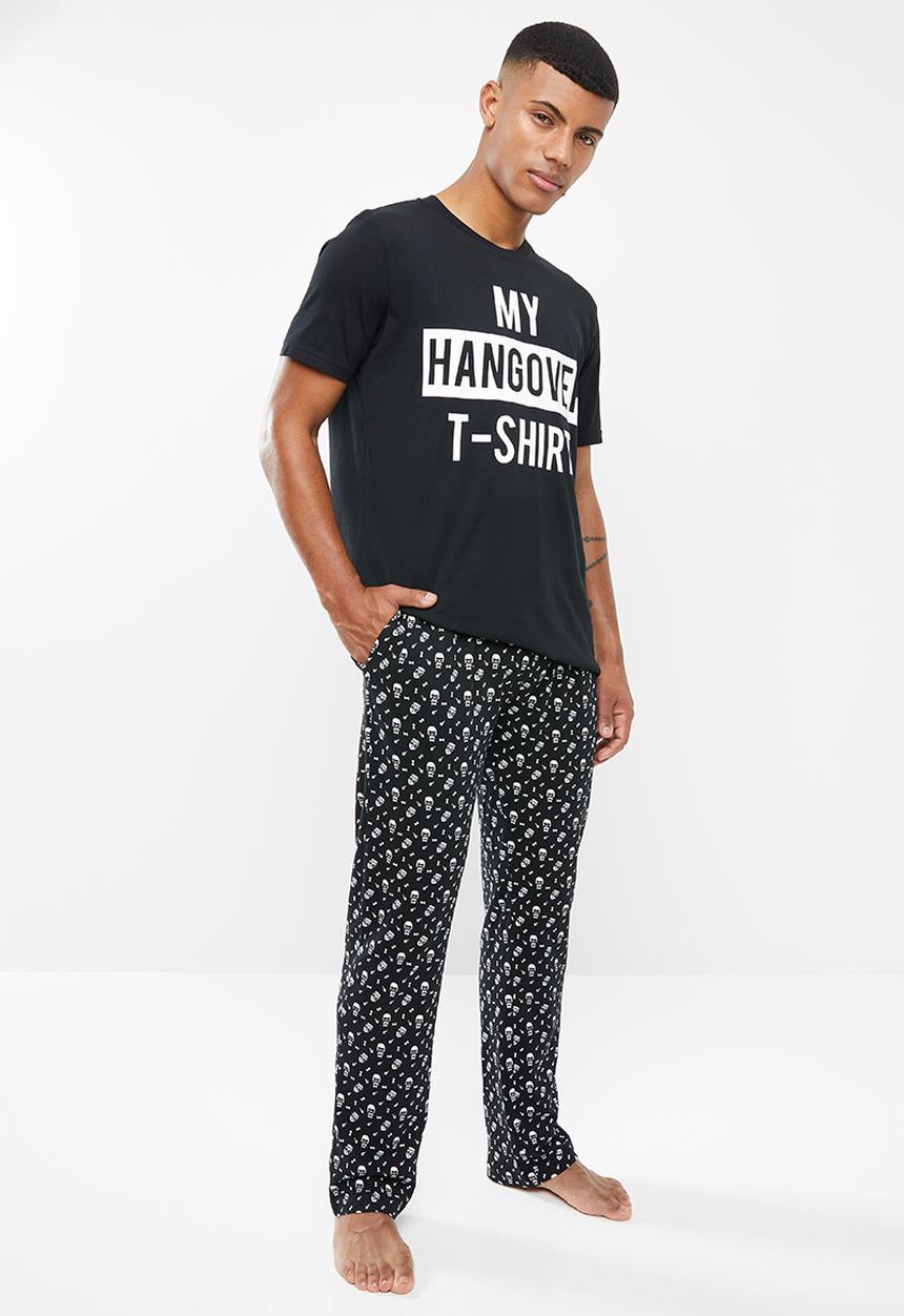 Brave Soul - Hangover sleep set - black