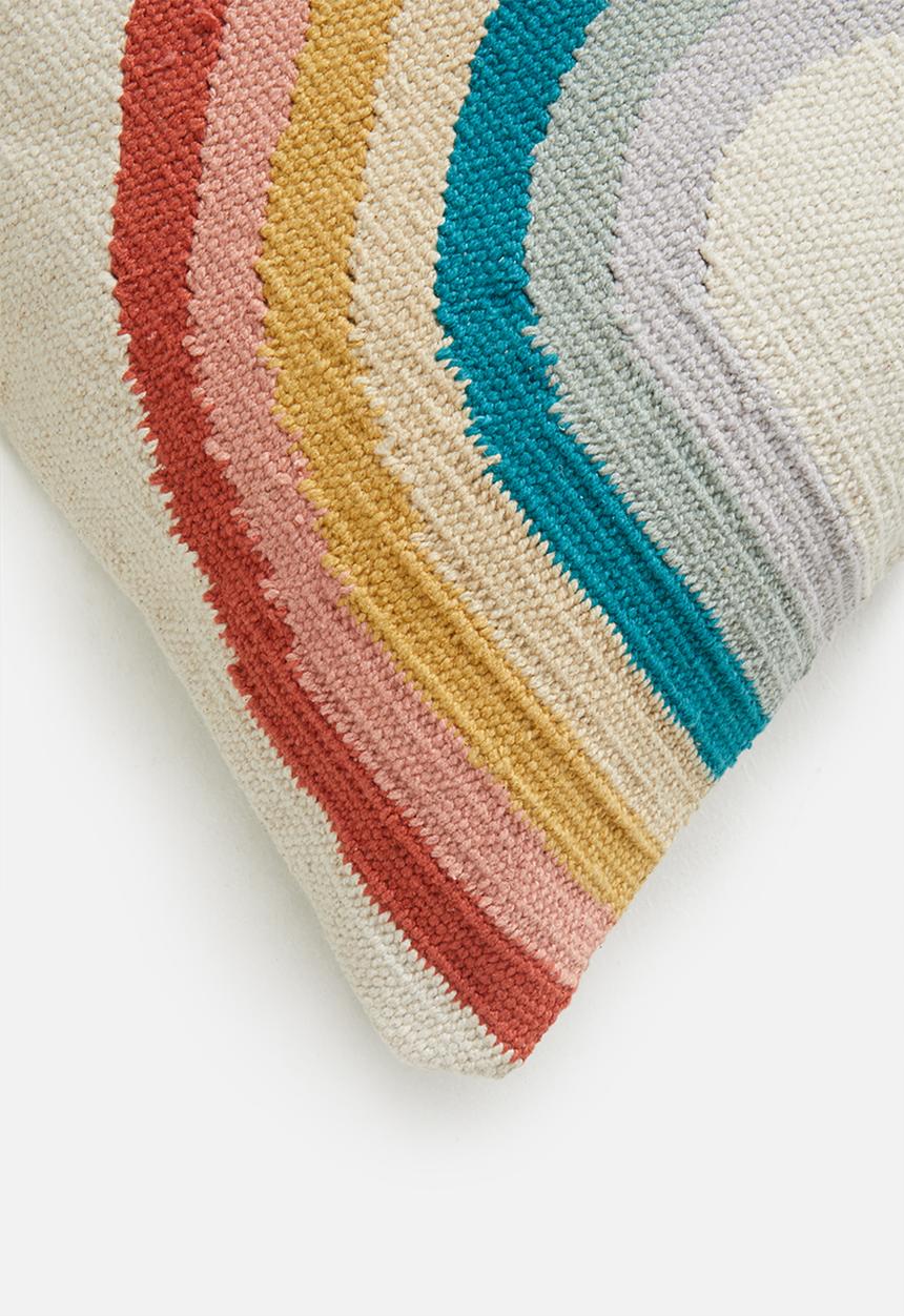 Sixth Floor - Rainbow cushion cover - multi