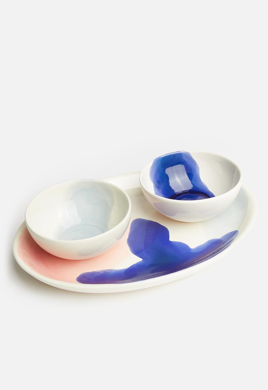 Urchin Art - Dreamy serve bowl set of 2