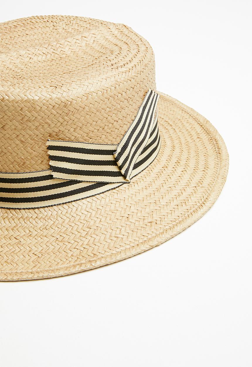 Superbalist - Panama round sun hat - neutral