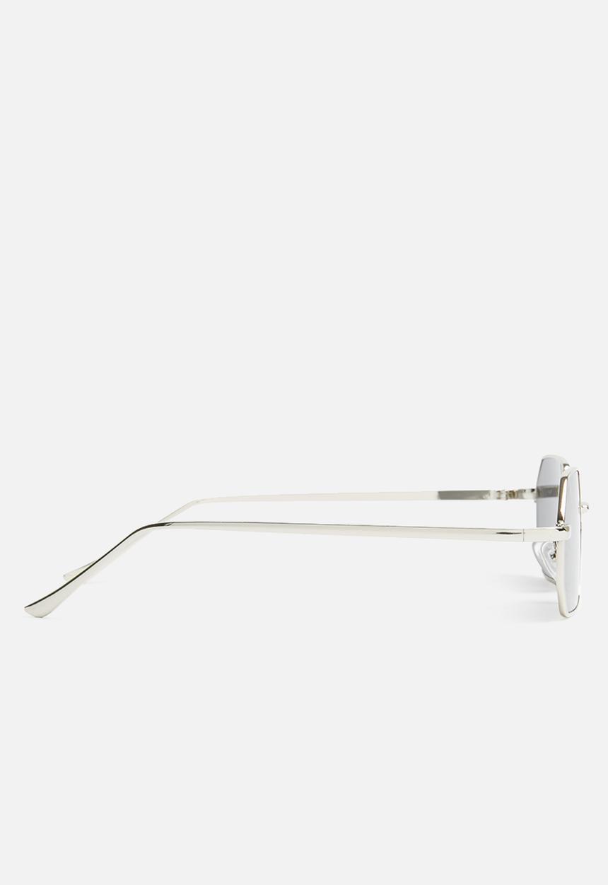 Superbalist - Salena hexagon sunglasses - silver