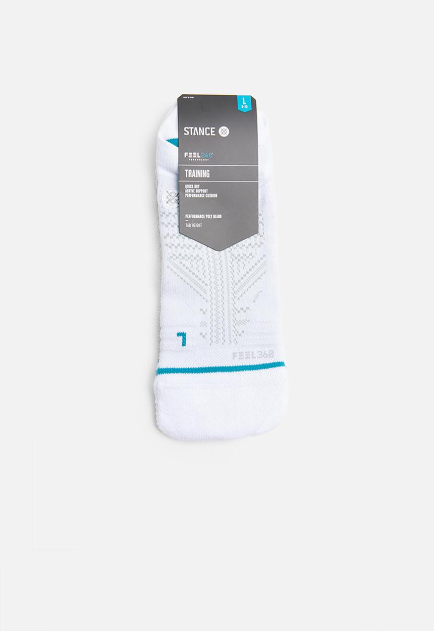Stance Socks - Uncommon train tab socks  - white