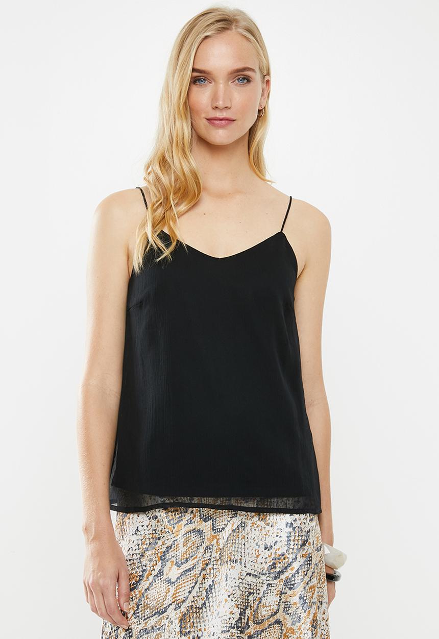 Vero Moda - Wonda cami - black