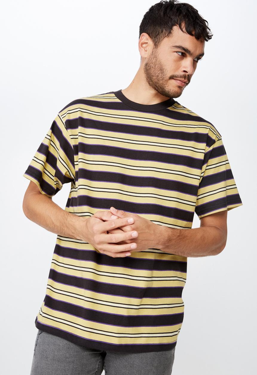 Cotton On - Dylan drop shoulder tee - multi