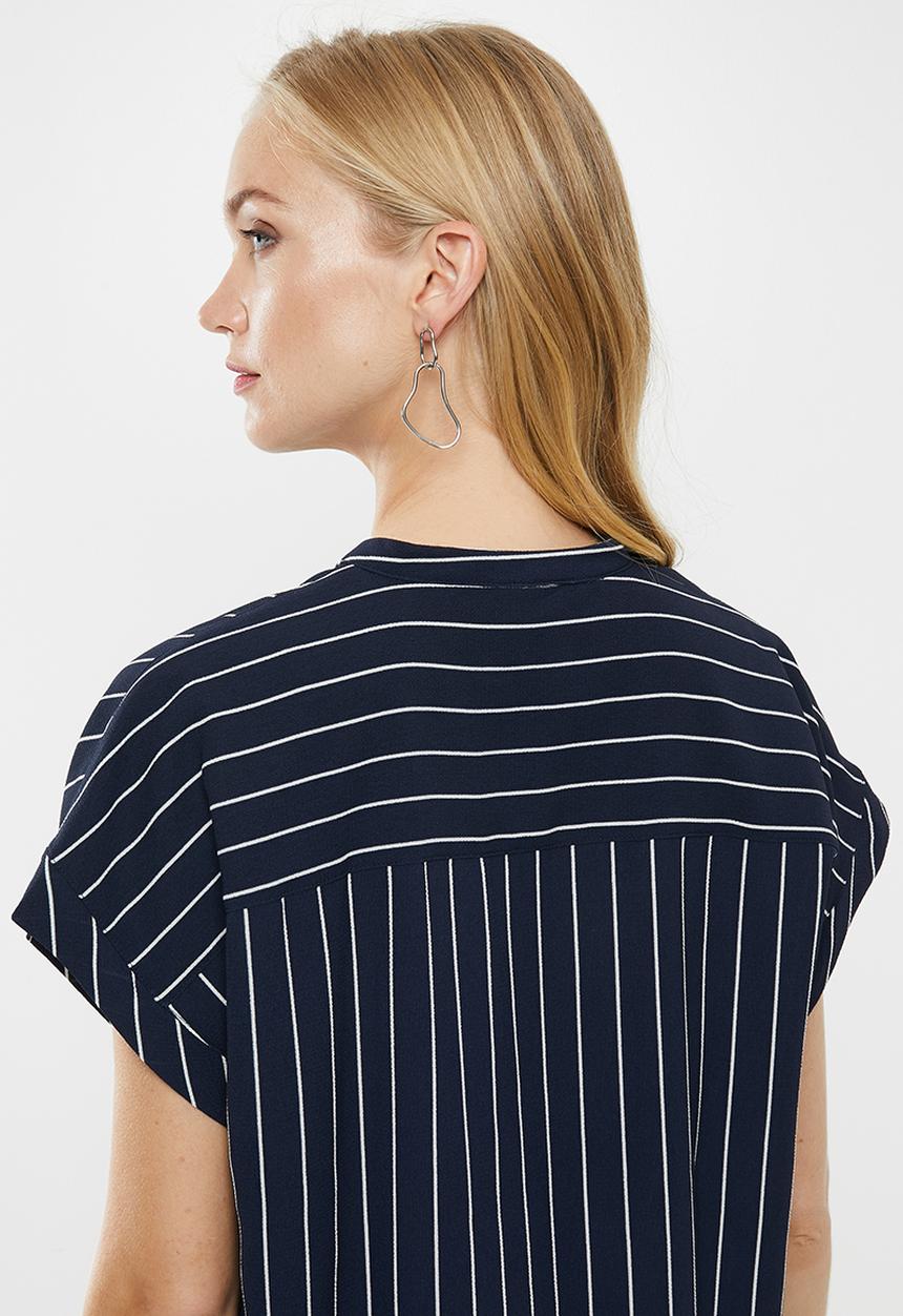 Vero Moda - Helle shirt - navy & white 