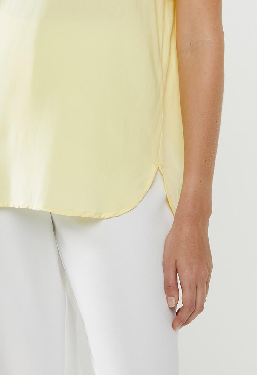 Vero Moda - Bethany button top - yellow