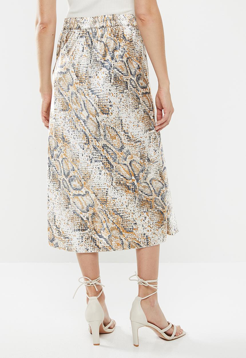 Vero Moda - Christine satin skirt - multi 