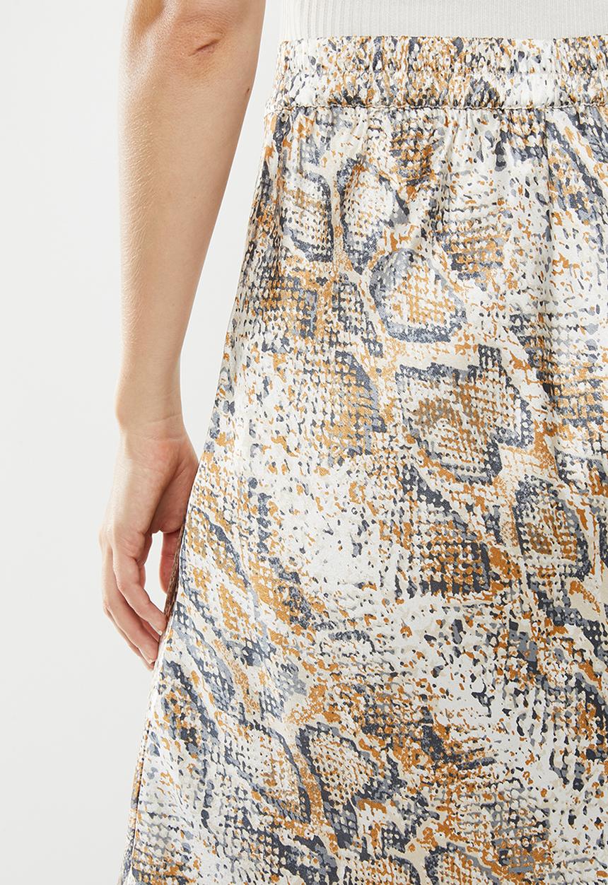 Vero Moda - Christine satin skirt - multi 
